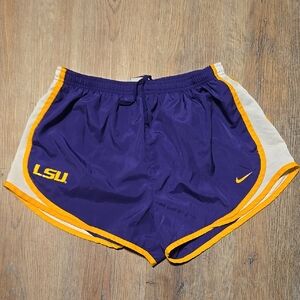 Nike LSU Purple Athletic Shorts